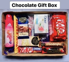 Chocolate explosive box & bouquet for love one