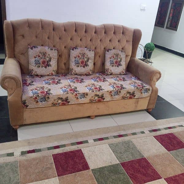 Seven seater sofa set 5