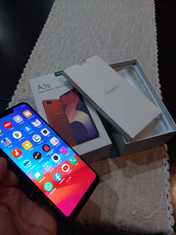 Oppo A3s first owner complete box 0