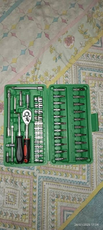 46 piece socket wrench kit 4