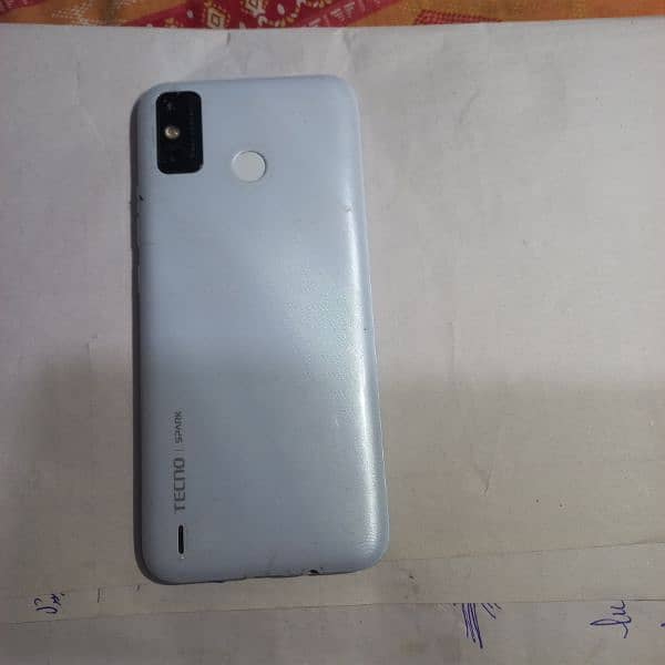 Tecno Spark 6Go 4GB , 64GB Panel Damage working fine 2