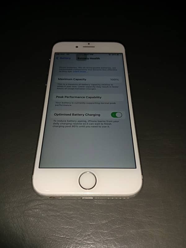 iphone 6s 64 gb pta approved genuine panel only battery replaced 1