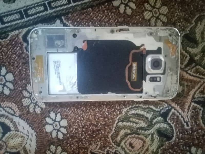 Samsung S6 edge board aproved avlb. only panel demge. 3/64 0