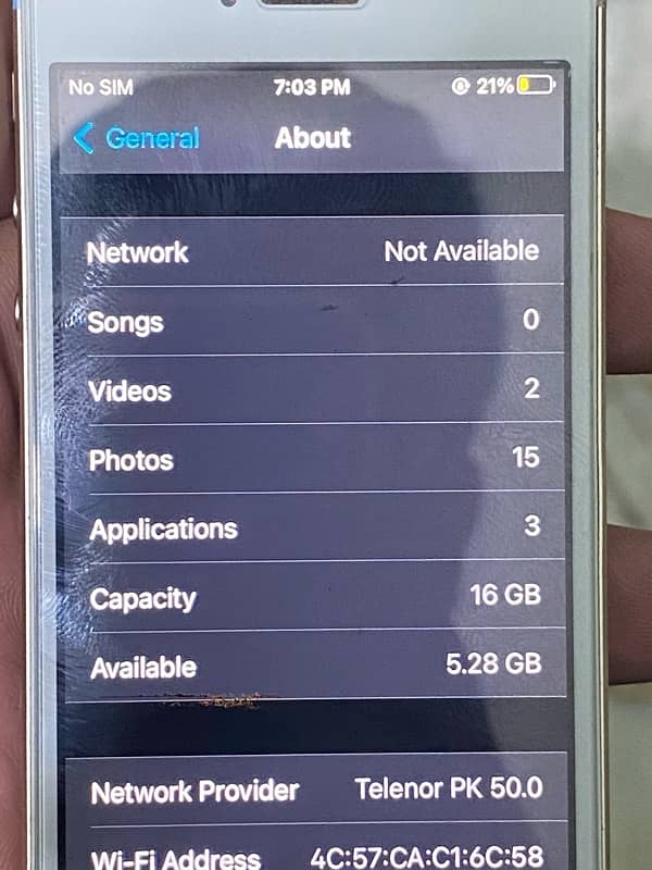 IPHONE SE 1st generation PTA OFFICIAL APPROVED  URGENT SELL 4