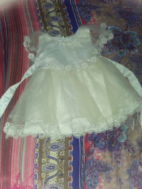 6 to 8 month baby girl frocks 1