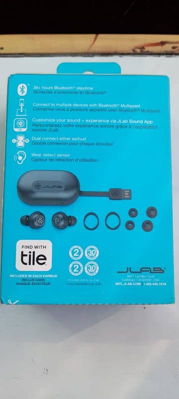 Jlab go air wireless ear buds 1