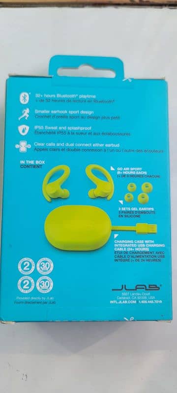 Jlab go air wireless ear buds 3