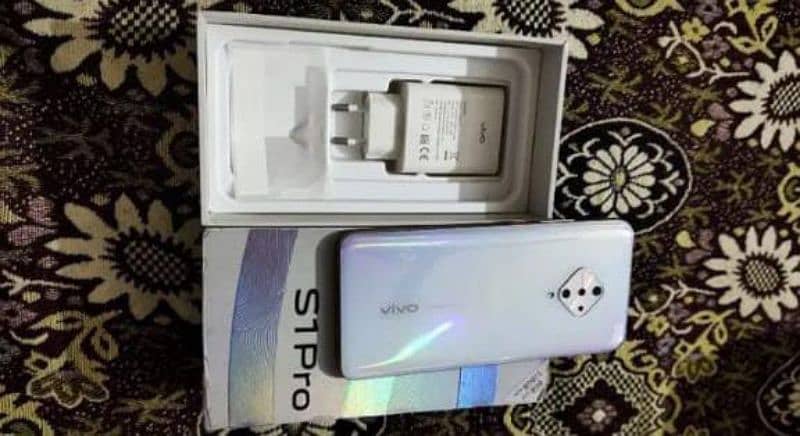 vivo s1pro 8/128 complete box urgent sale connect OLX 0