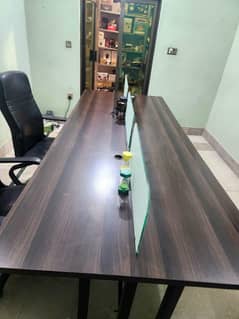 IMPORTED WOODEN CONFERENCE TABLE