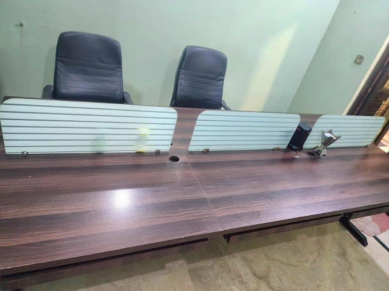 IMPORTED WOODEN CONFERENCE TABLE 3