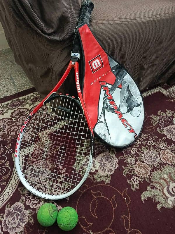 professional tennis racket wilson 4