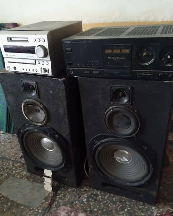 Full Set Of Speakers And Amplifiers 2