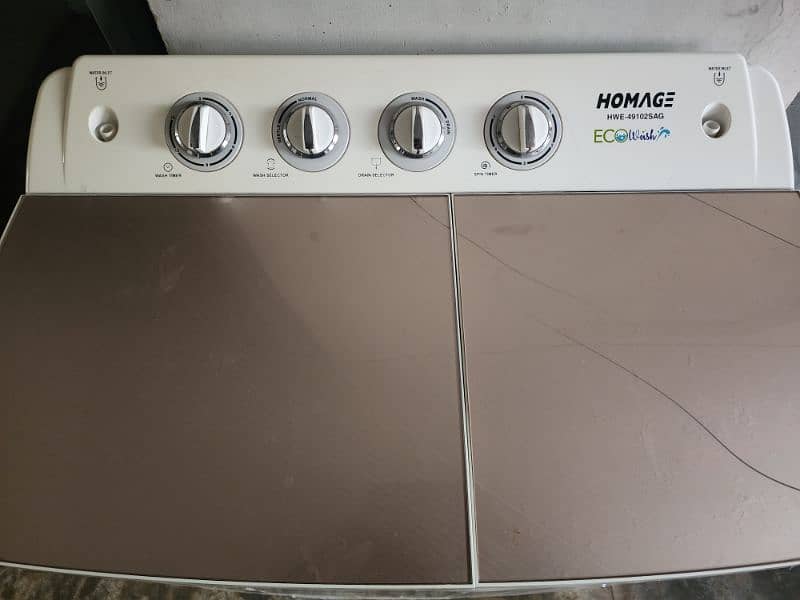 Fully Automatic Washing Machine with Dryer - Excellent Condition" 1