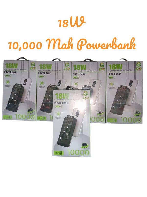 10,000 MAH Capacity Power Bank with Two USB Ports 1