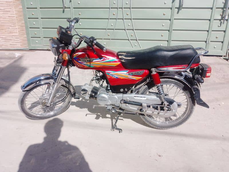 2 70cc bike for sale contact 03120506745 check description 0