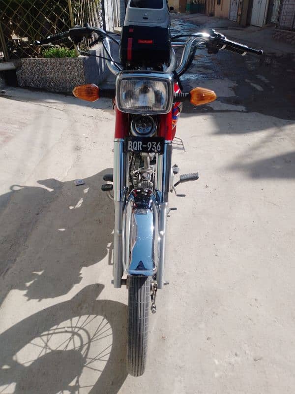 2 70cc bike for sale contact 03120506745 check description 2