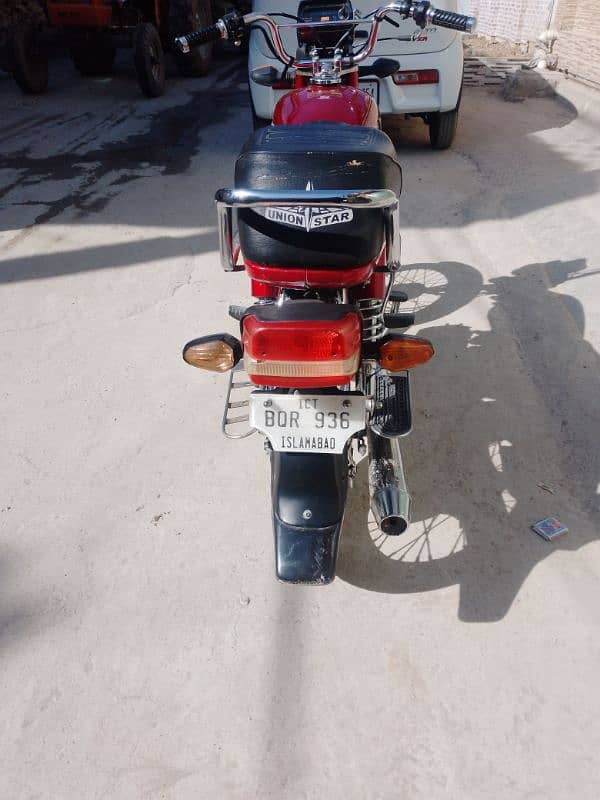 2 70cc bike for sale contact 03120506745 check description 3