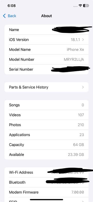 iPhone XR 64 gb non-pta 8