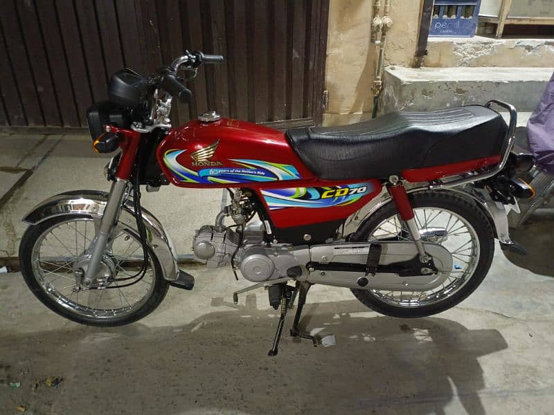 Honda CD 70 2024 model 2