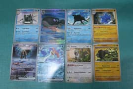 Pokémon cards from obsidian flames pack