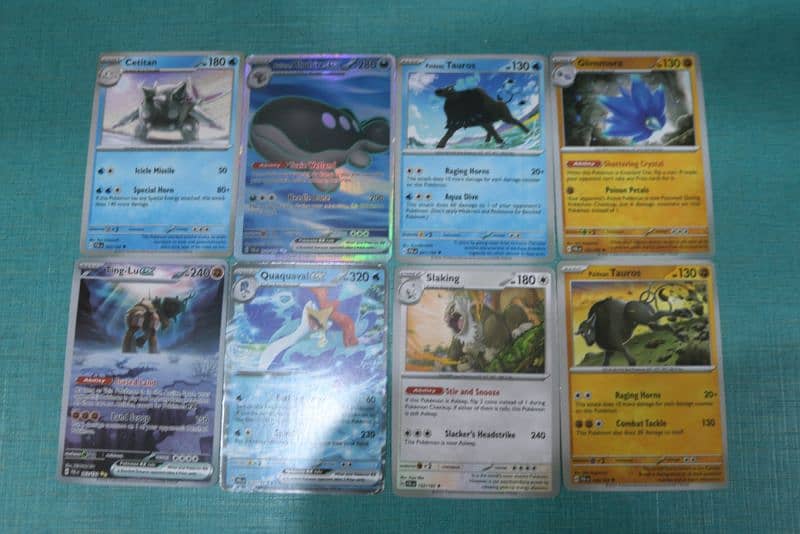 Pokémon cards from obsidian flames pack 0