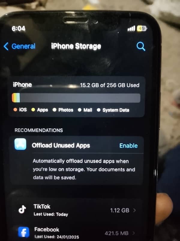 Iphone x official pta with box 1