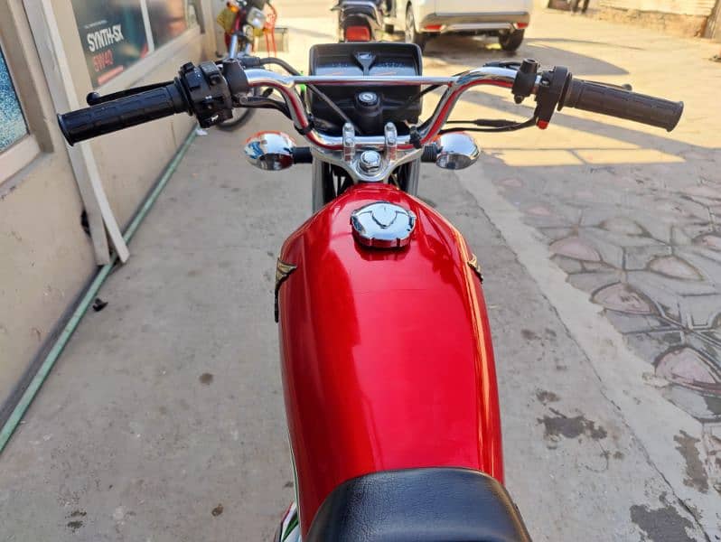 Honda cg 125 self start 2023 model . invoice 4