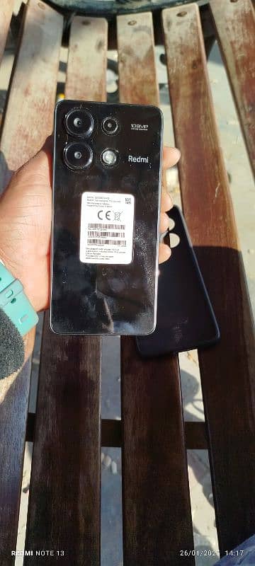 redmi note 13 8gb 256gb condition 10/10 not Ani falt urgent sale 0