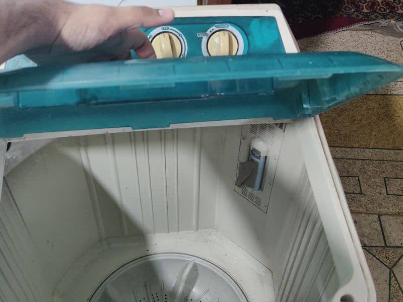 **Almost new  ** Haier washing machine 1