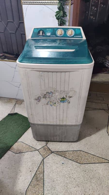 **Almost new  ** Haier washing machine 5