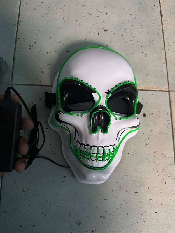 Neon led light glowing mask 4