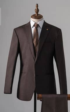 just brand new charcoal  2 piece suit