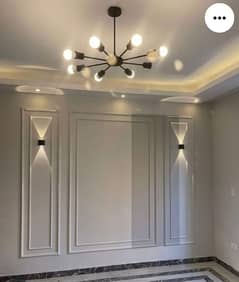 wall molding  and ceiling available in Lahore