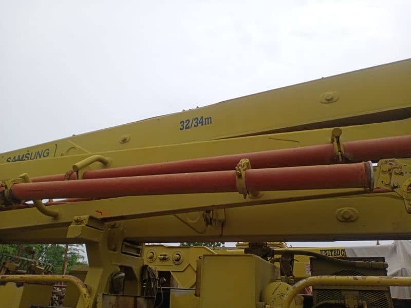 Tadano Crane and Concrete pump For Sale 17