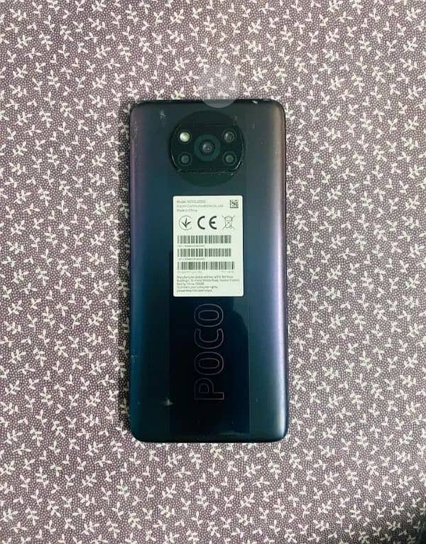 Poco x3 pro pack set 6+2 GB ram 128 internal memory 7