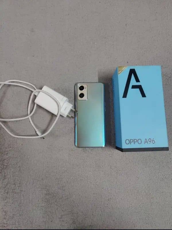 Oppo A96 glass line crack 0