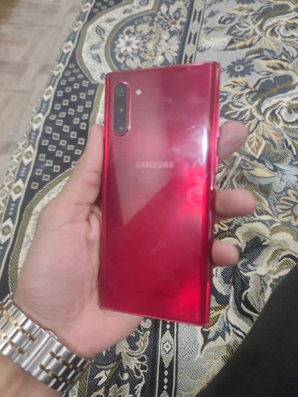 Samsung Galaxy Note 10 Red Colour 1