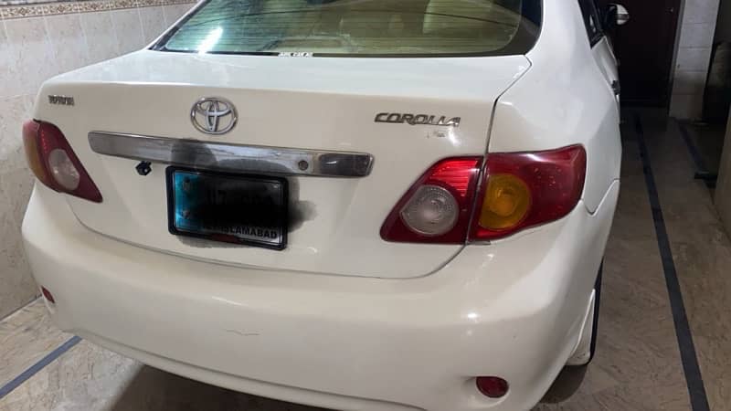 Toyota Corolla XLI 2009 7