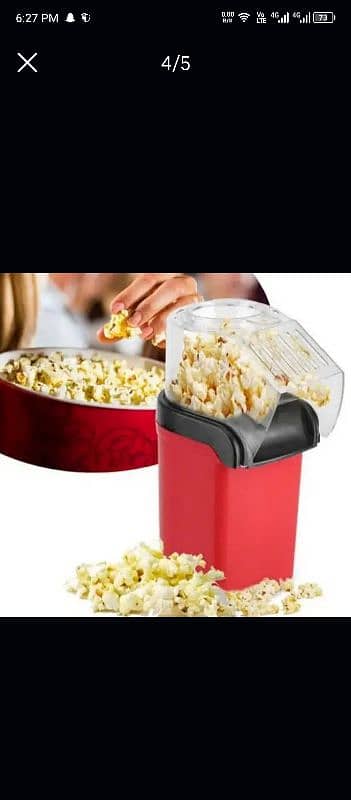 Electric Popcorn Maker | Popcorn Maker | Popcorn Machine | Popcorn 3