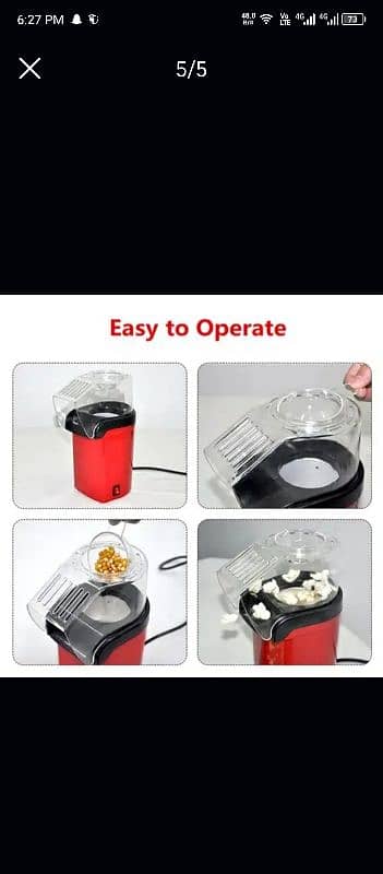 Electric Popcorn Maker | Popcorn Maker | Popcorn Machine | Popcorn 4