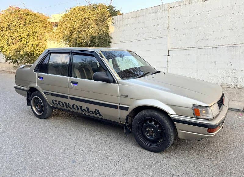 Toyota Corolla 1986 / 1993 manual 1300cc petrol LNG (Japanese) 5