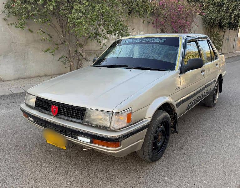 Toyota Corolla 1986 / 1993 manual 1300cc petrol LNG (Japanese) 1