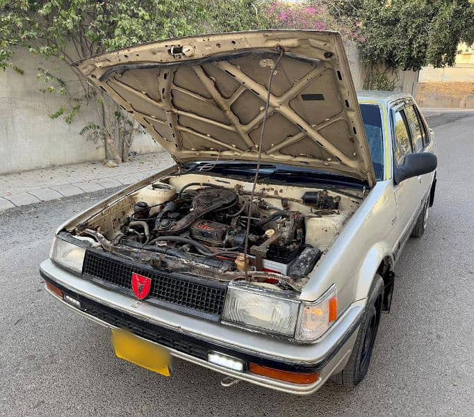 Toyota Corolla 1986 / 1993 manual 1300cc petrol LNG (Japanese) 15