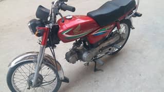 Honda CD 70 2015 for sale in good condition