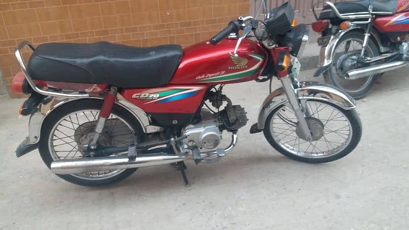 Honda CD 70 2015 for sale in good condition 2