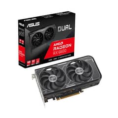 5 Month use graphic card Rx6600 wth box