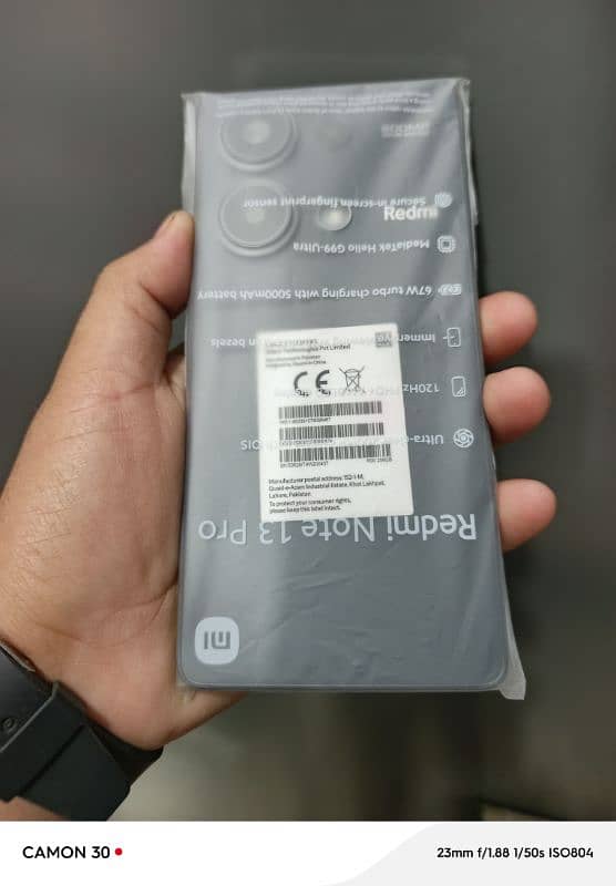 mi note 13 pro jast box open non active for sale 0