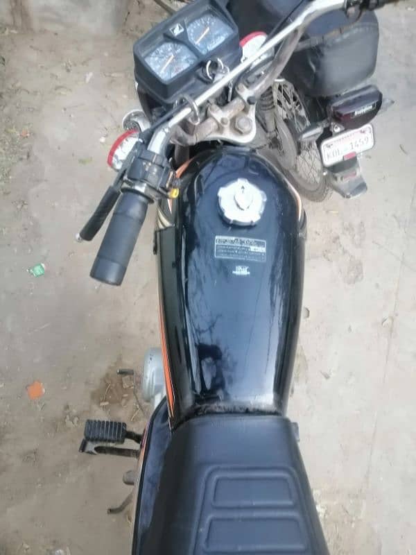 Honda CG 125 Karachi number 0