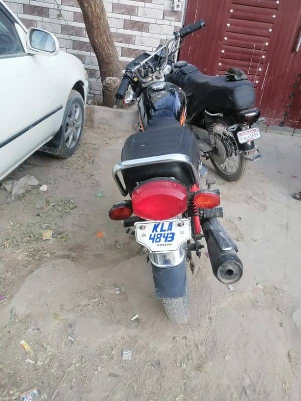 Honda CG 125 Karachi number 3