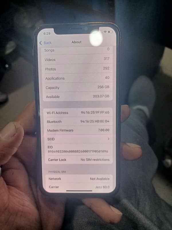 iPhone XS NoN PTA 256gb 6